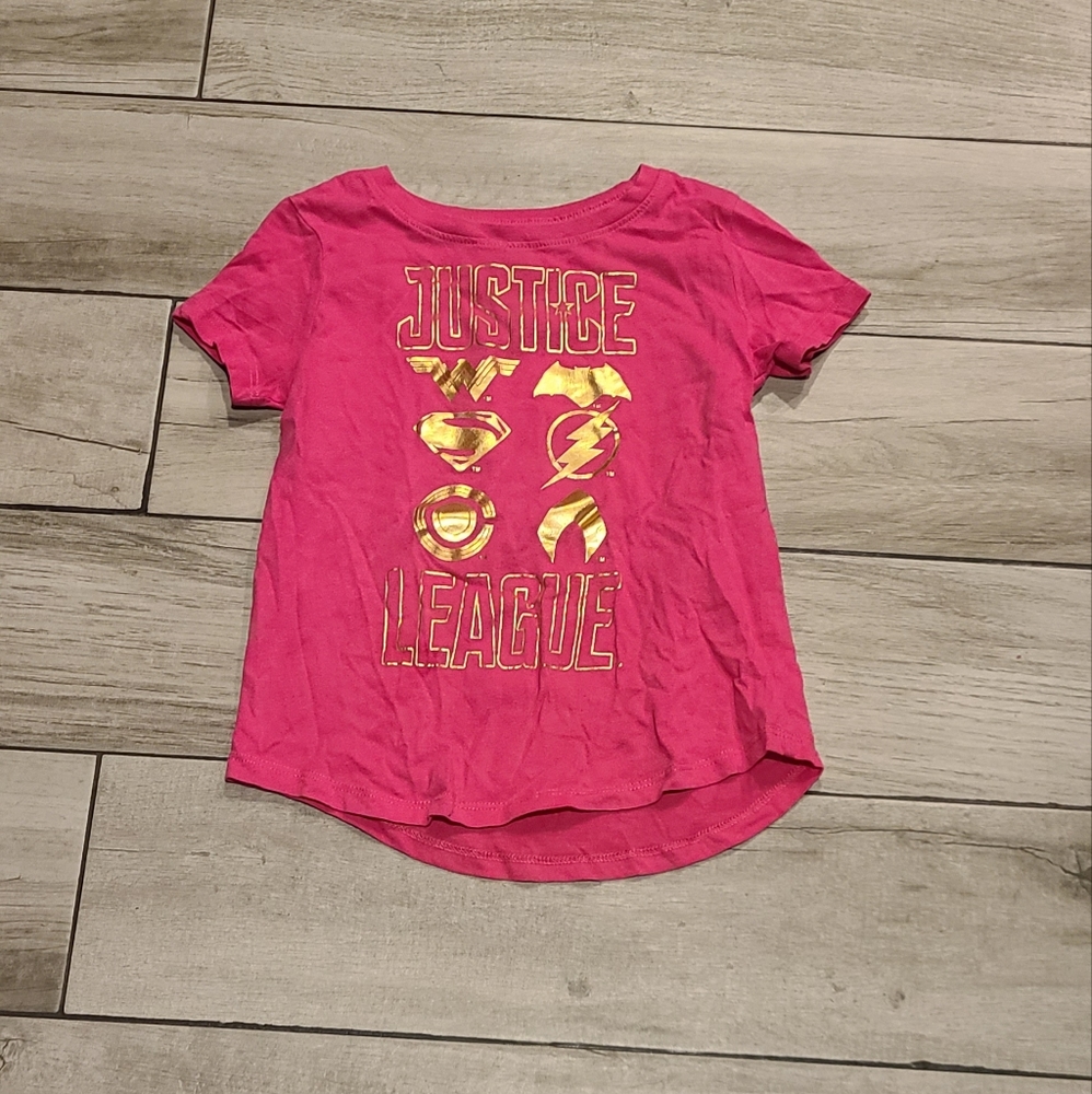 🦔 Justice League girls superhero tee🧁